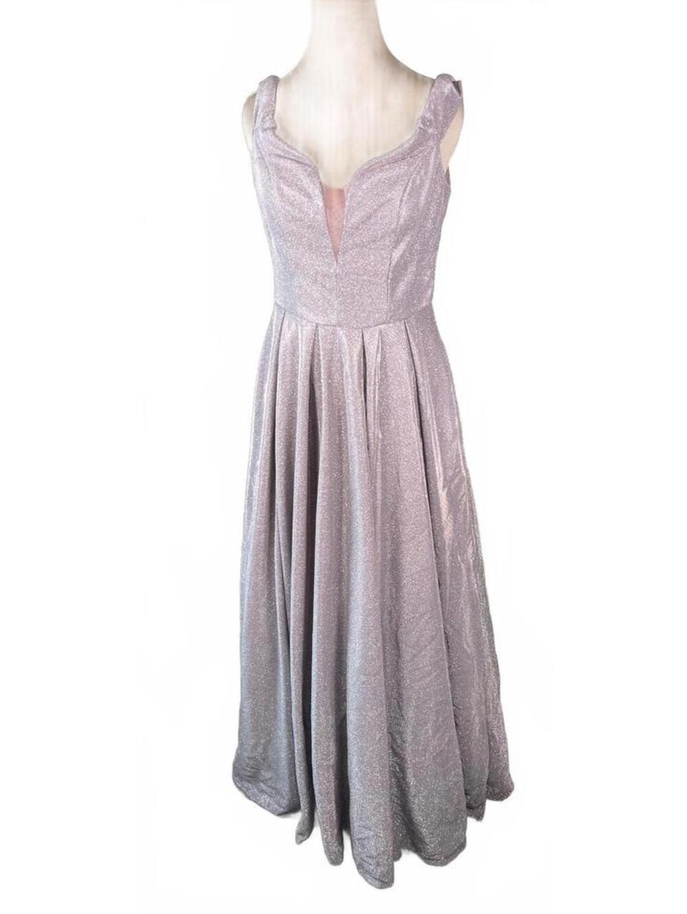 B. Darlin Women's Formal Evening/ Prom Dress Size 9/10 Light Pink/Purple